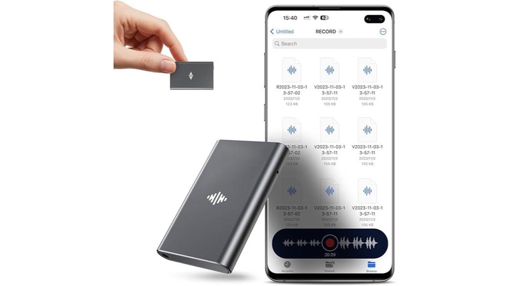 128gb noise cancelling recorder