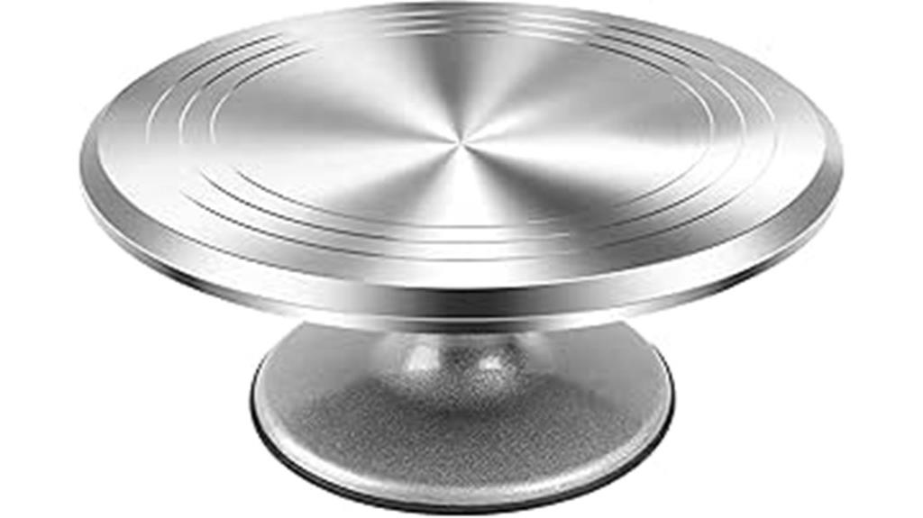 12 inch aluminum cake stand