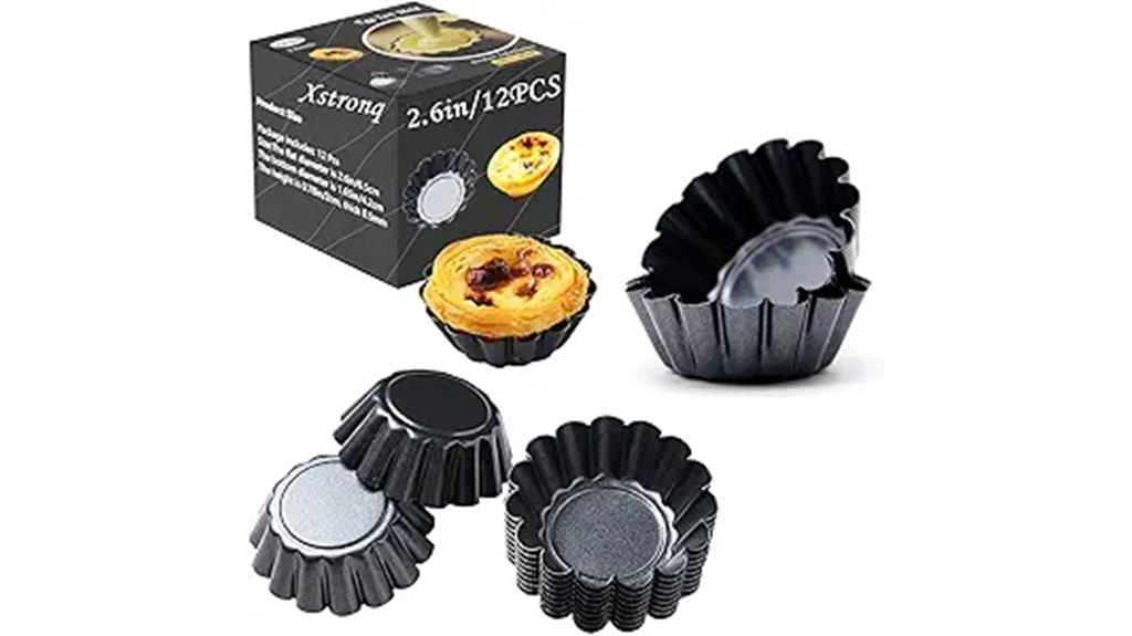 12 piece egg tart pans