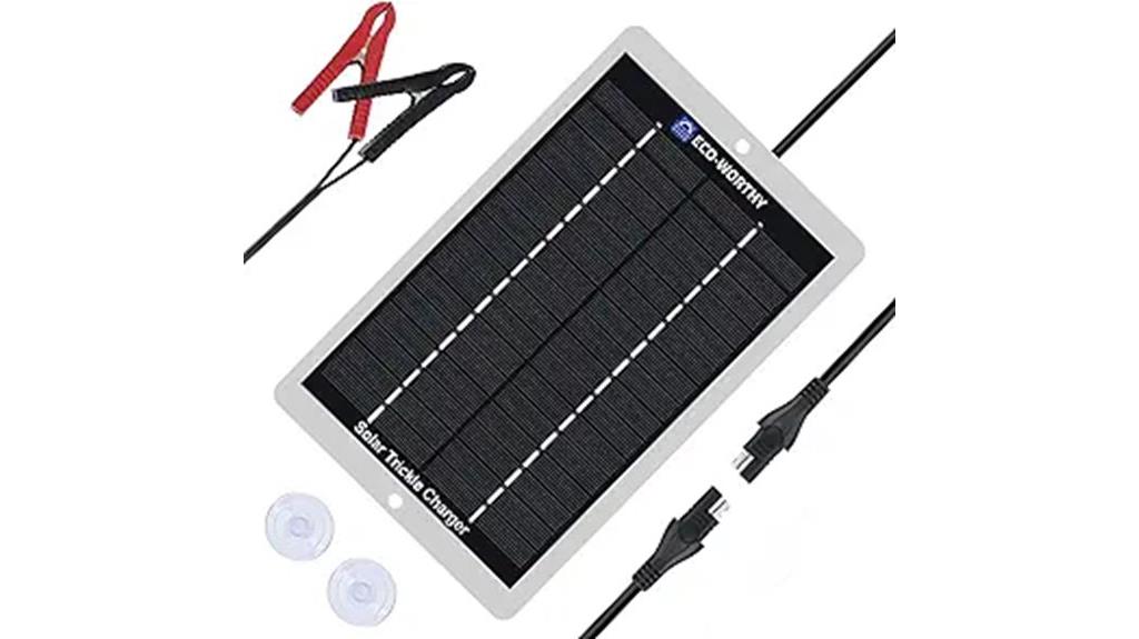 12v solar battery charger