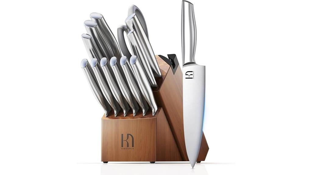 14 piece japanese knife set