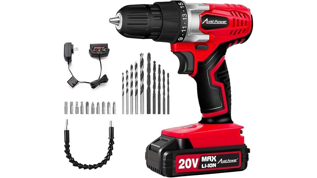 20v max cordless drill