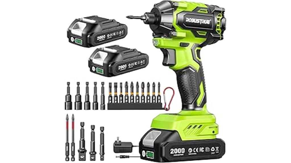 21v brushless impact driver