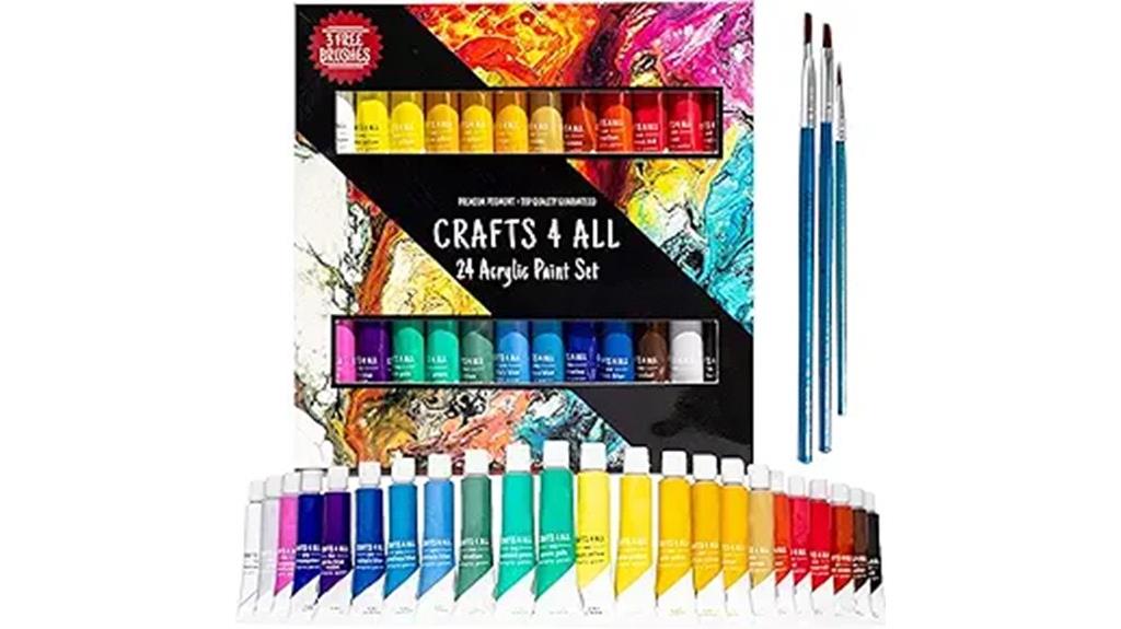 24 pack acrylic paint