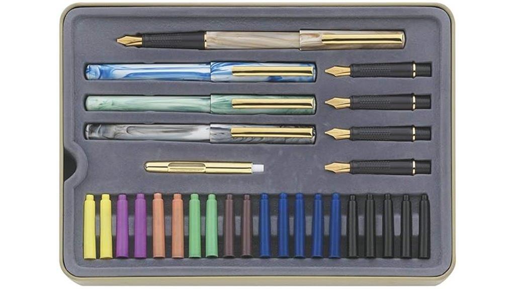 33 color calligraphy pen set