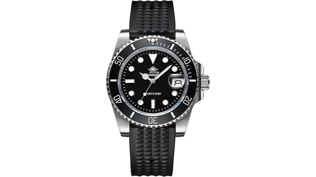 41mm waterproof dive watch