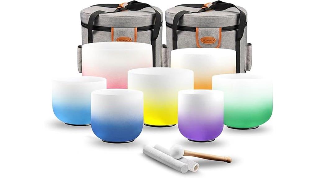 432hz quartz singing bowl