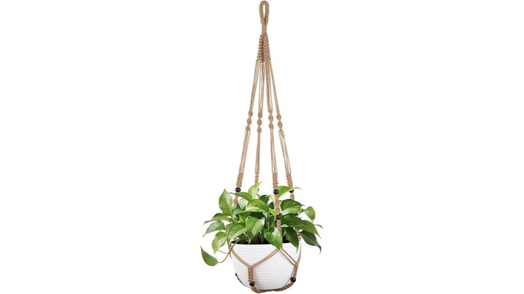 43 inch macrame plant hanger