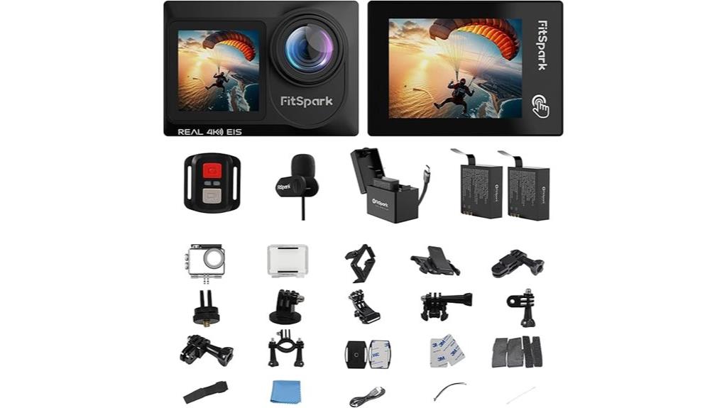 4k action camera kit