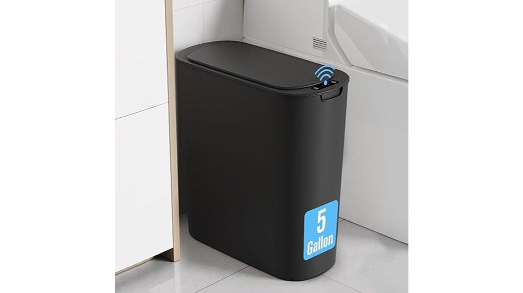 5 gallon motion sensor trash can