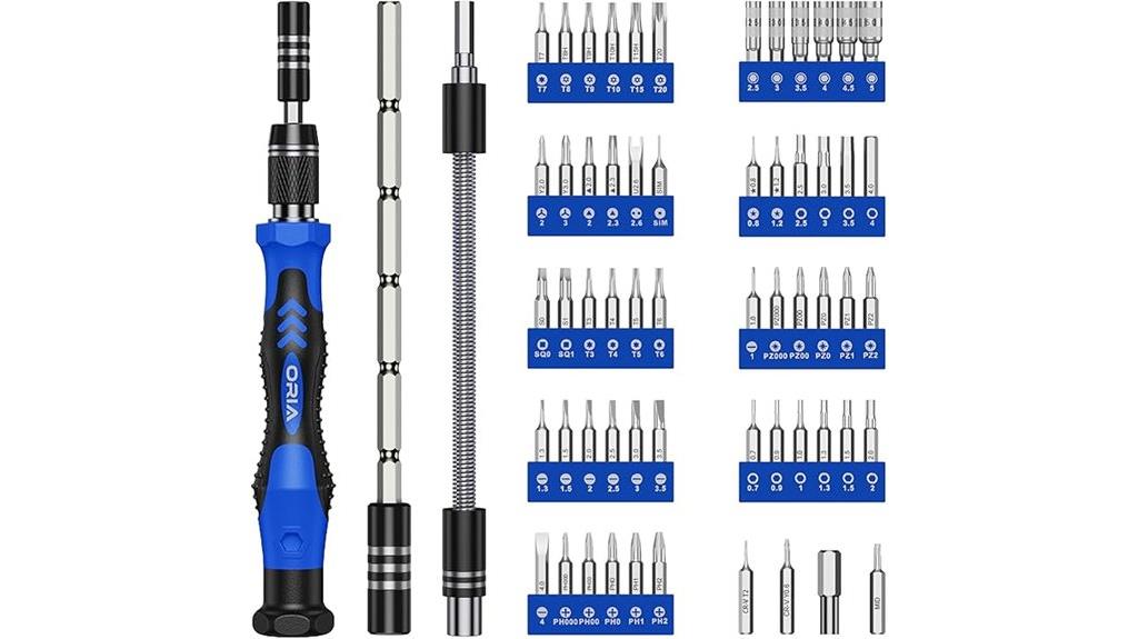 61 in 1 precision screwdriver set