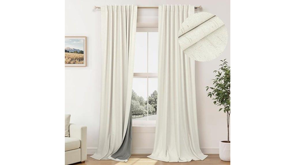 84 inch blackout curtain set