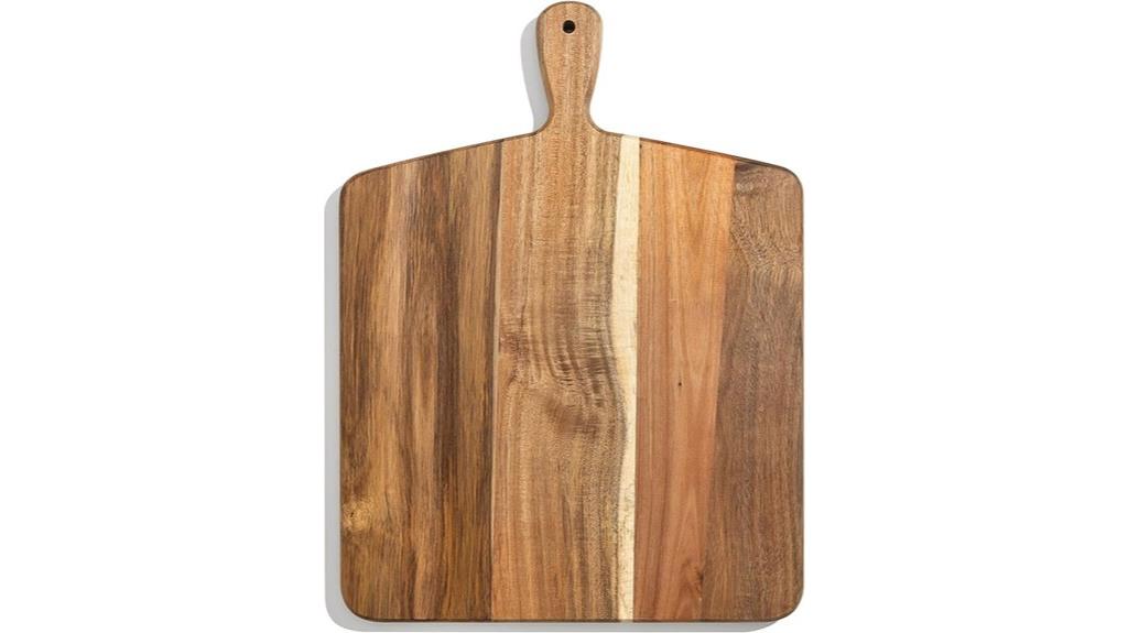 acacia handle chopping board