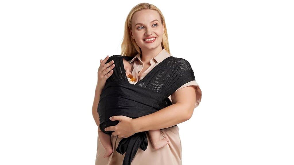 adjustable baby wrap carrier