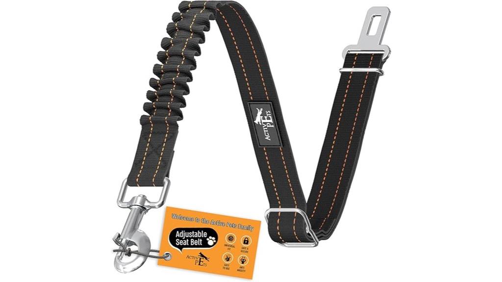 adjustable dog car harness