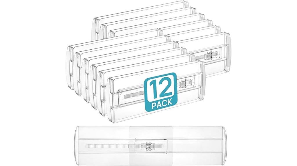 adjustable plastic drawer dividers