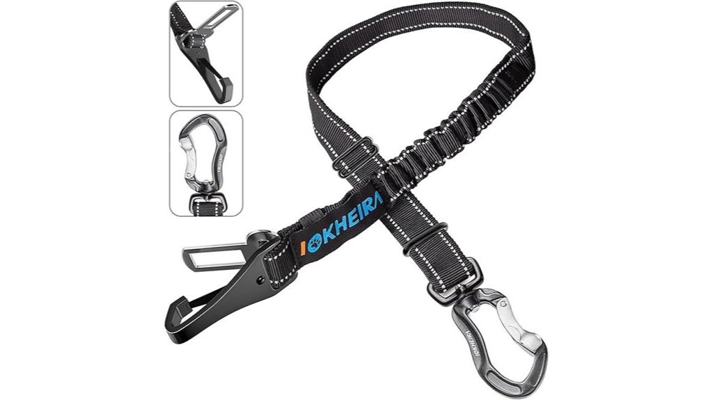 adjustable reflective dog harness