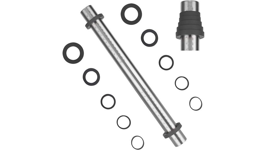 adjustable rolling pin rings