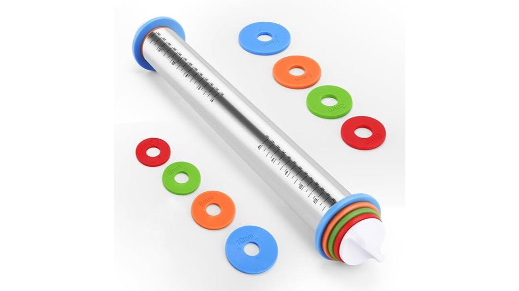 adjustable thickness baking rolling