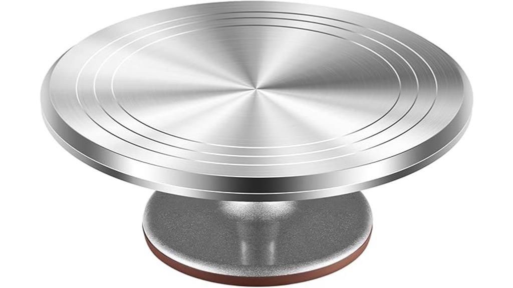 aluminium revolving cake stand
