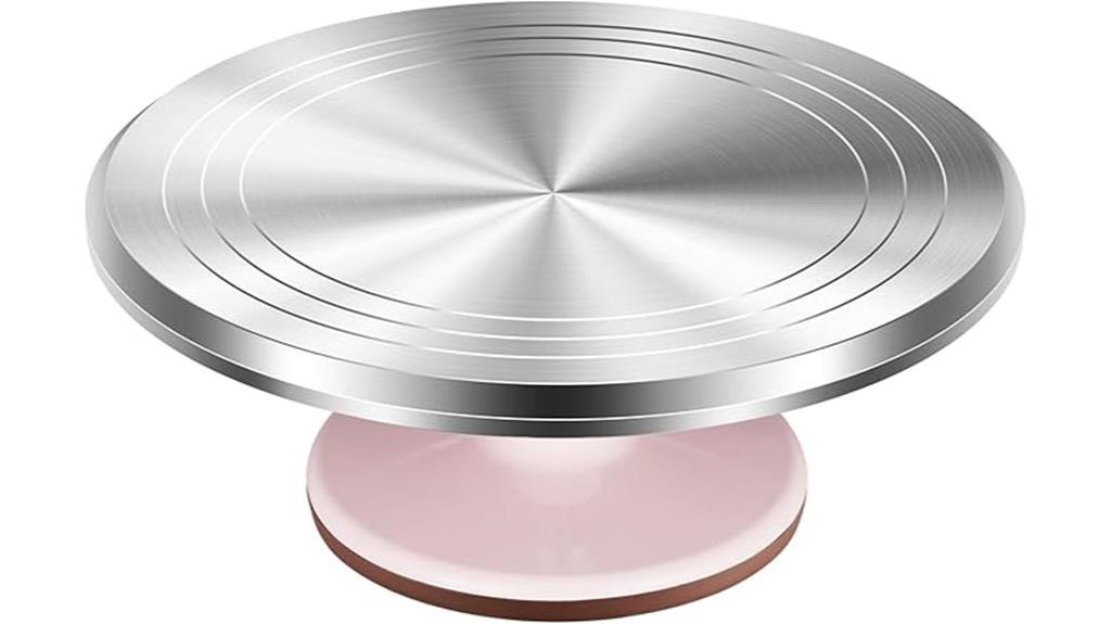 aluminium revolving cake stand