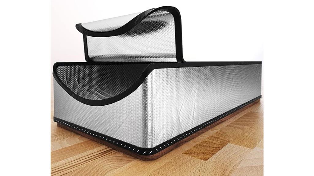 attic insulation cover dimensions