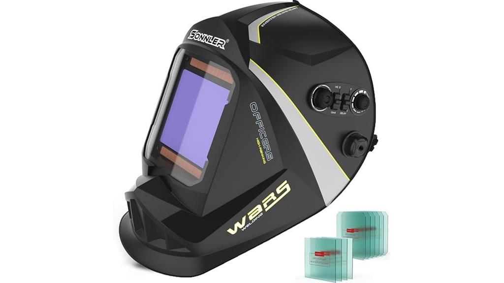 auto darkening welding helmet
