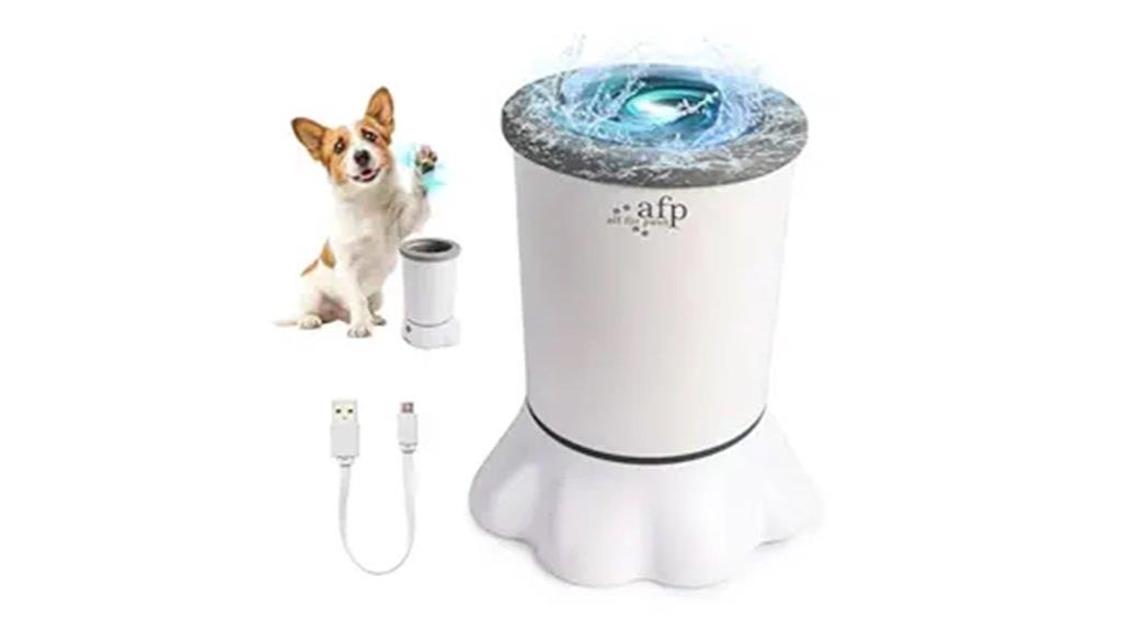 automatic dog paw cleaner