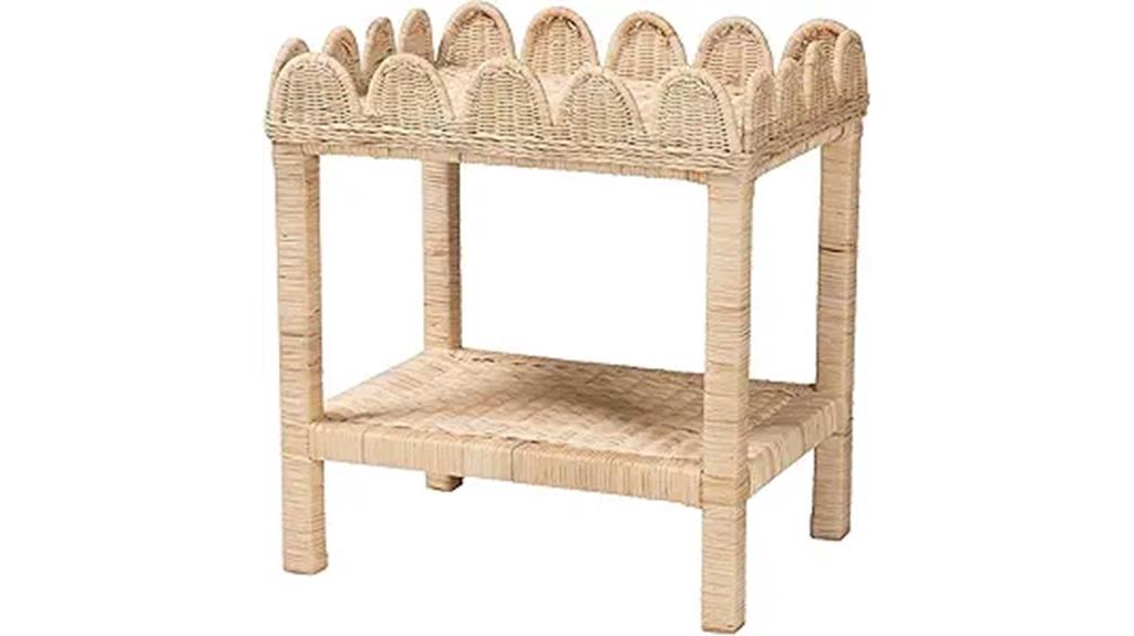bali pari rattan table