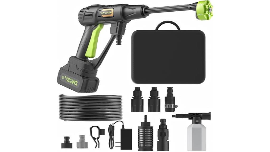 battery powered cordless pressure washer