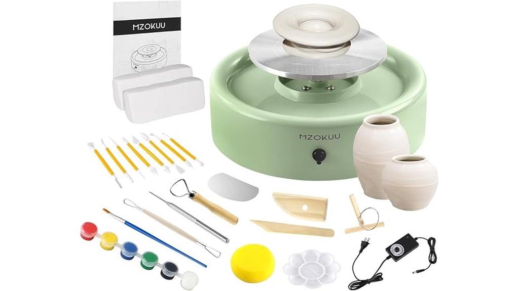 beginner mini pottery wheel