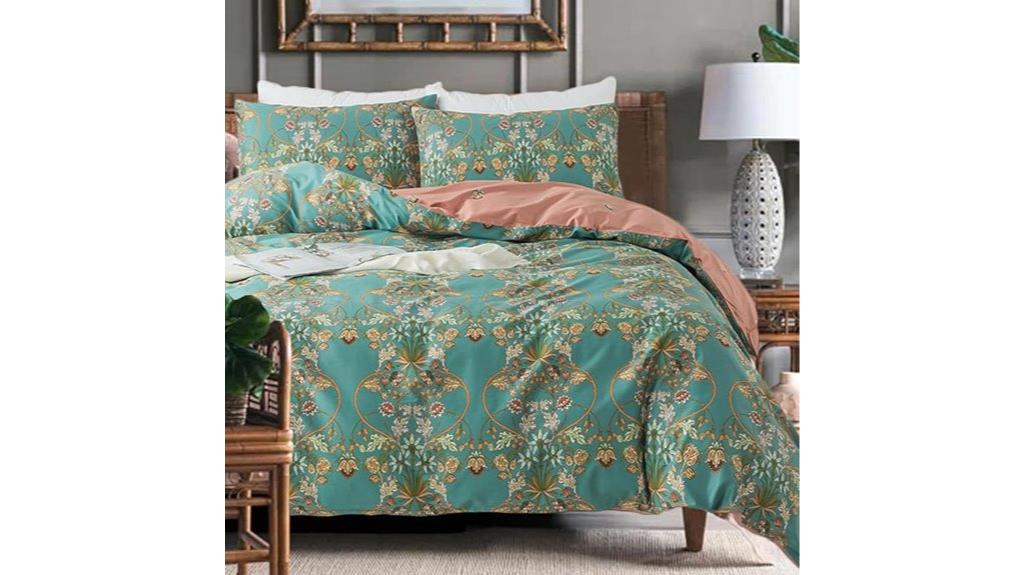 bohemian cotton queen bedding