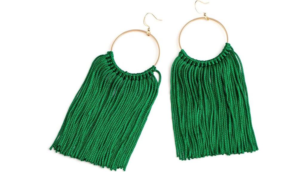 bohemian tassel ear jewelry