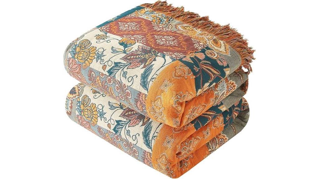 boho couch bed blanket