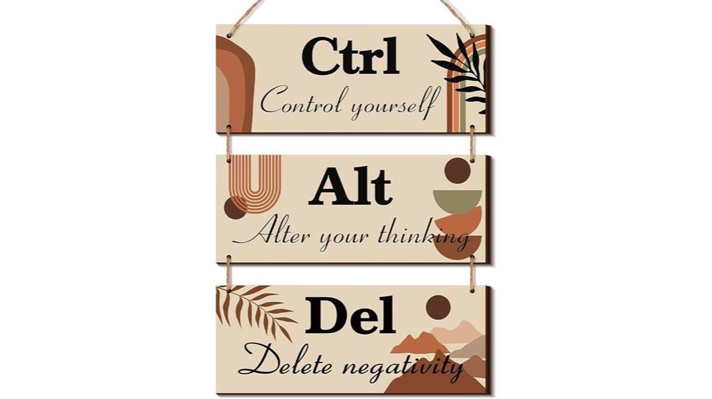 boho motivational wall art