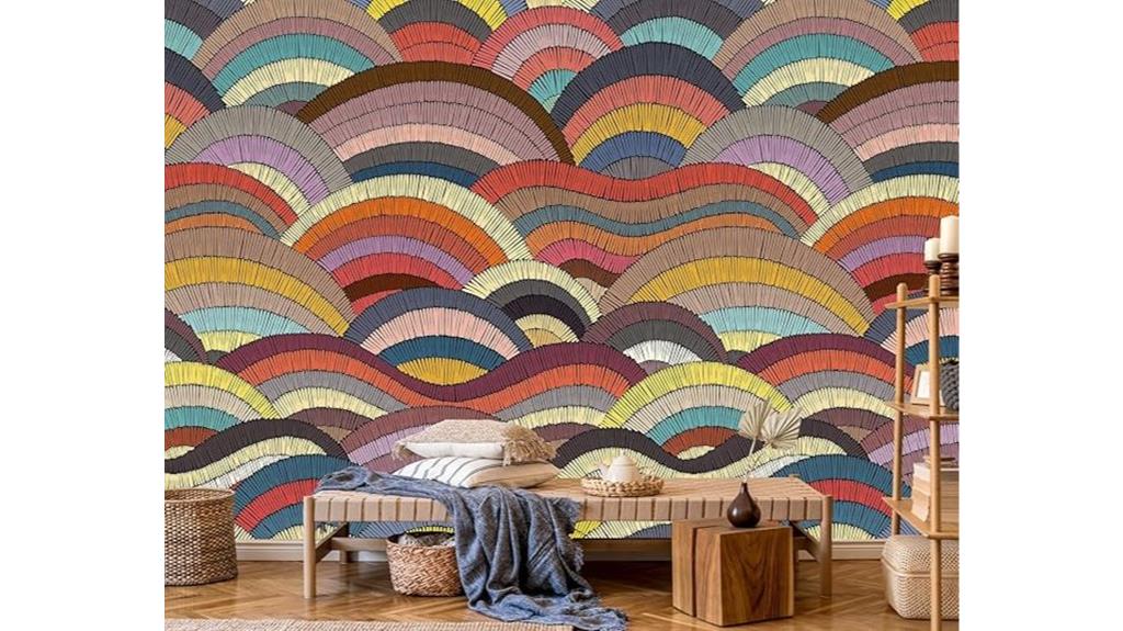 boho mural wall decor