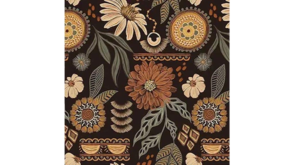 boho peel and stick wallpaper