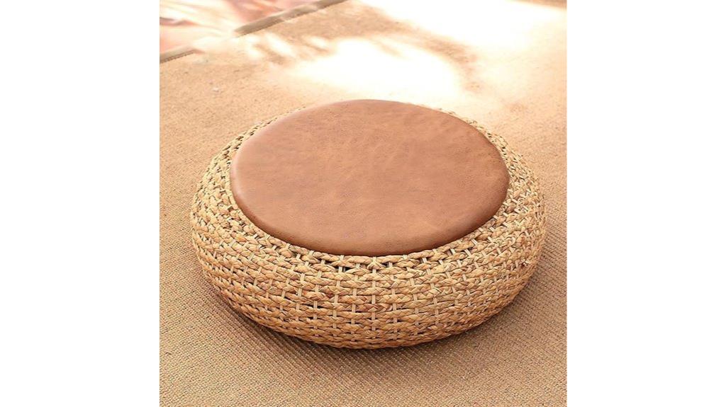 boho round floor pillow