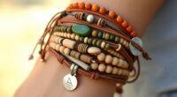boho stack bracelets fashion