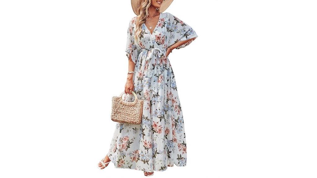 boho summer maxi dress