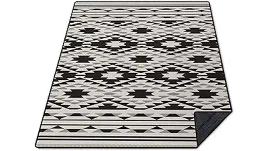 boho waterproof picnic blanket