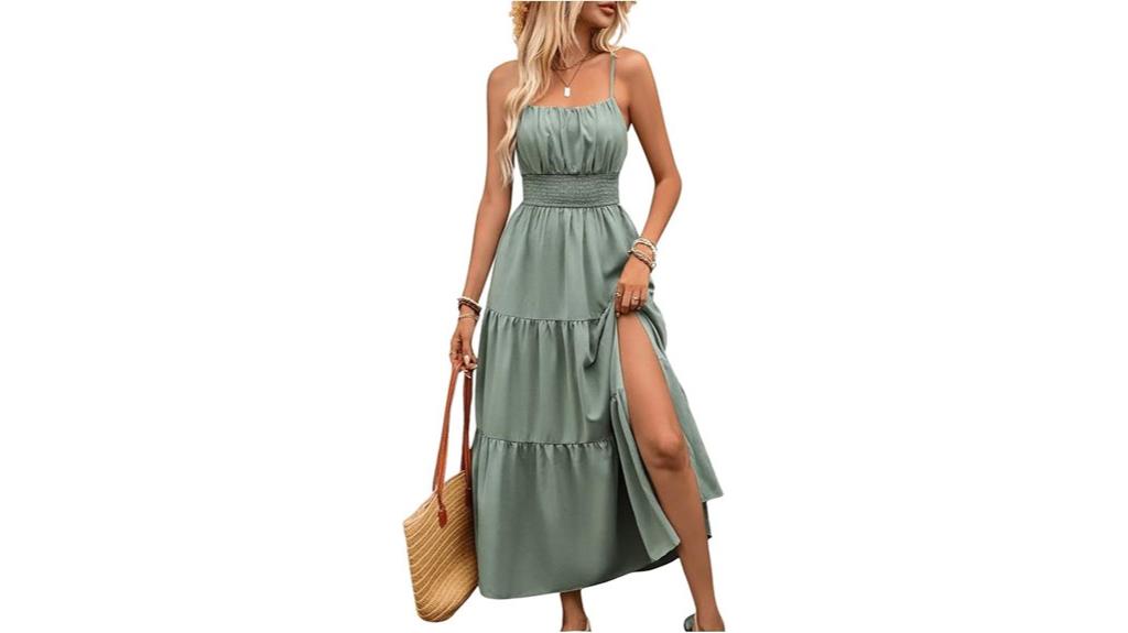 boho wedding vacation dress