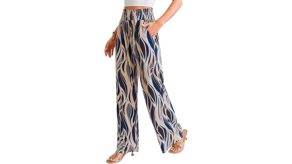 boho wide leg pants