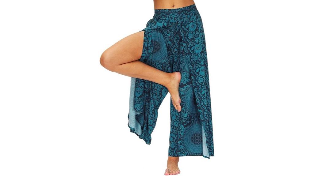 boho wide leg pants