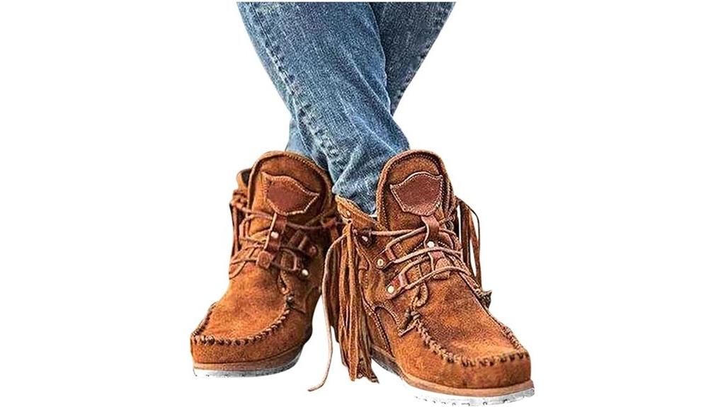 boho women s ankle booties