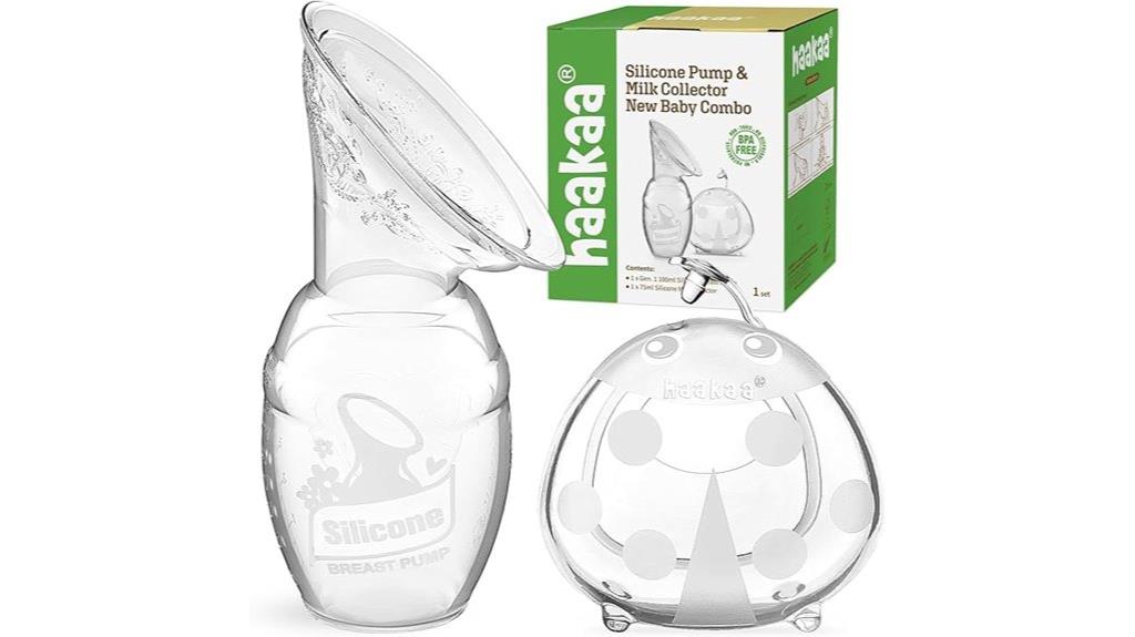 breast pump and milk collector