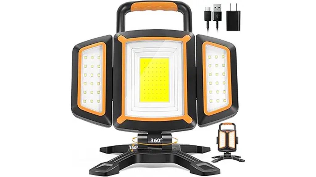 bright cordless work light