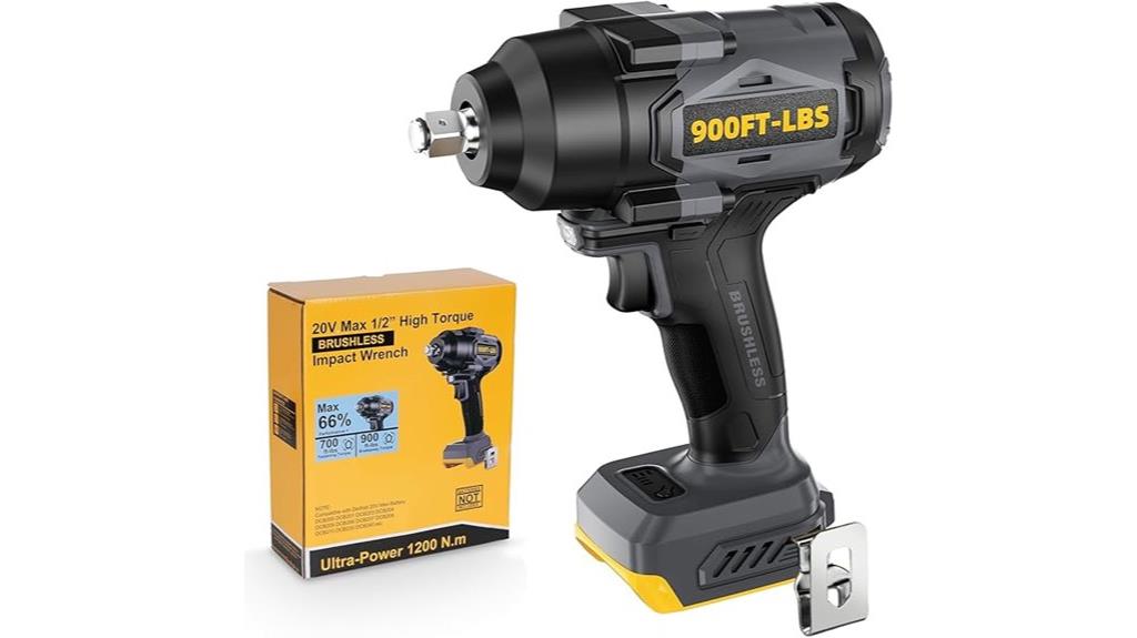 brushless 1 2 cordless impact wrench