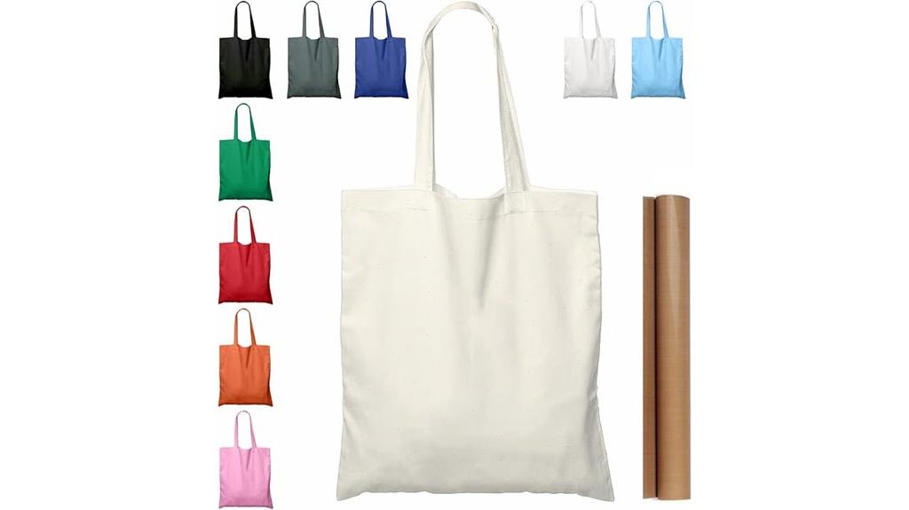 bulk natural cotton totes