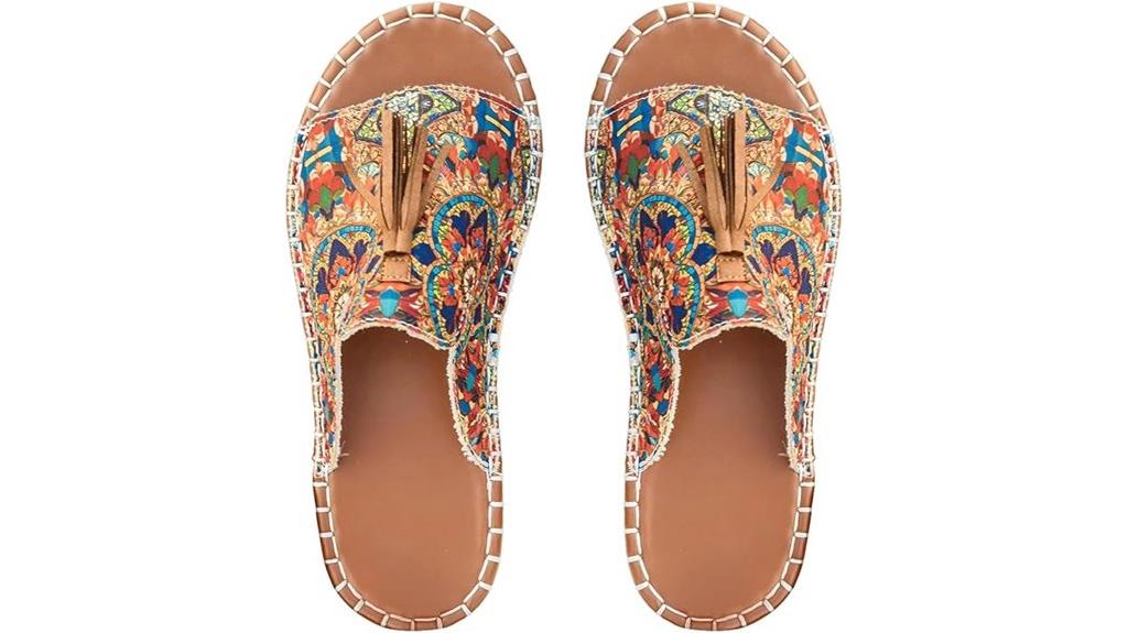 casual summer flat sandals